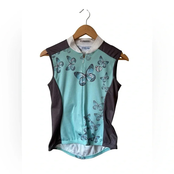 Pearl Izumi Tops - Pearl Izumi PI Originals Butterfly Zip Cycling Jersey Sleeveless Women’s Size S